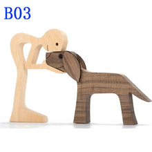Handmade Wood Figurine Decor
