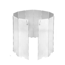 10 Plates Folding Aluminum Camp Stove Windscreen