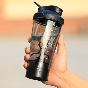 Rechargeable 450ml Fitness Shaker Bottle