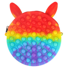 Cute Bag Rainbow Push Bubble Fidget Toys