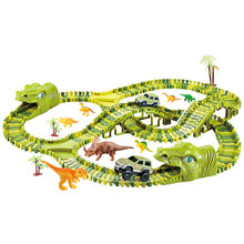 Dinosaur Race Track Car Playset