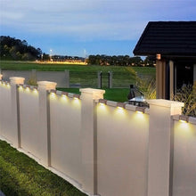 Solar Powered LED Stairway Light