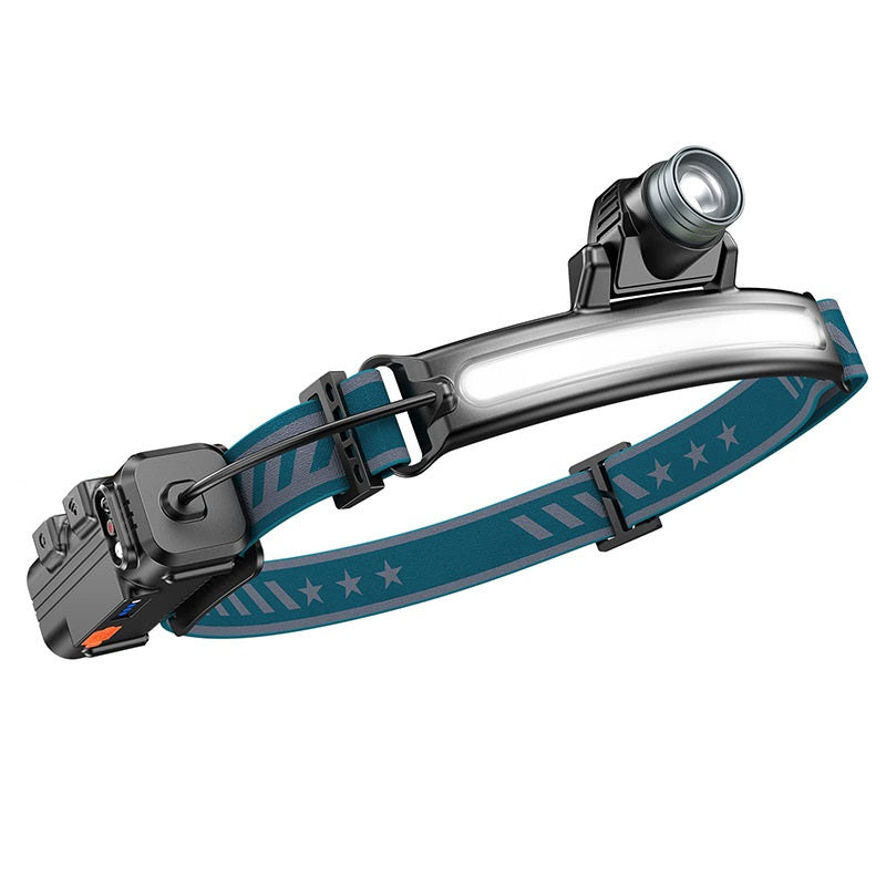 270° Illumination Wide Beam Headlamp Flashlight