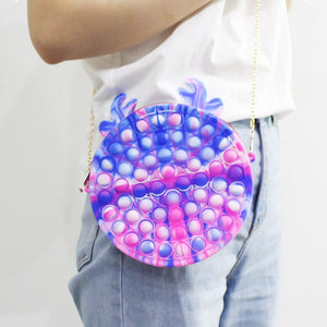 Cute Bag Rainbow Push Bubble Fidget Toys