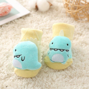 Anti-Slip Newborn Rattle Socks