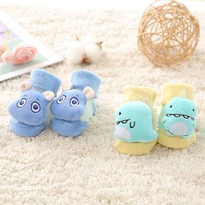 Anti-Slip Newborn Rattle Socks
