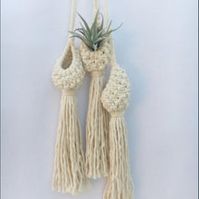 Hand-Woven Macrame Wall Hanging Planter