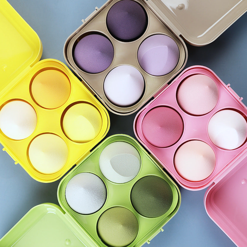 4 Pack Beauty Blender Foundation Sponges Set