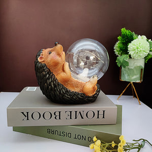 Garden Decor Squirrel Art LED Solar Lights