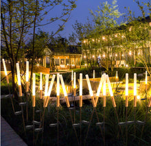 Solar Powered Lawn Reed Lamp