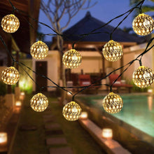 Solar Powered Moroccan Fairy Lights