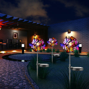 Solar Powered Butterfly Stake Lights