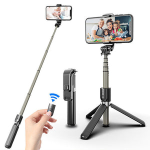 Foldable Universal Bluetooth Wireless Selfie Stick Tripod