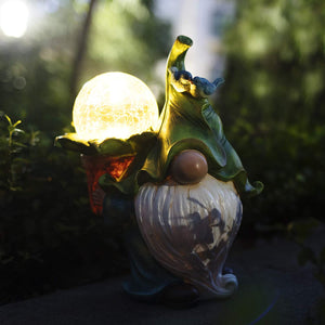 Outdoor Solar Light Garden Resin Ornaments