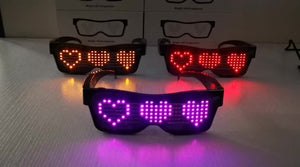 App Control Bluetooth LED Party Glasses