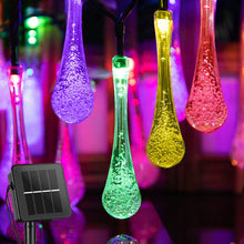 Solar Powered Outdoor Fairy LED Droplight