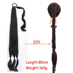 DIY Braid Ponytail Extension