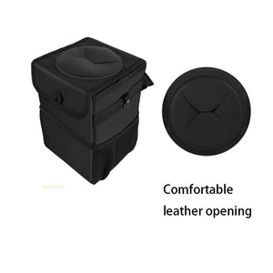 Car Trash Can Multifunctional Foldable Storage Box