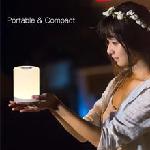 USB Rechargeable Touch Control LED Bedroom Night Lamp