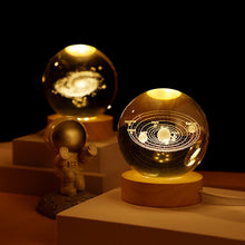 6cm 3D Crystal Ball LED Light