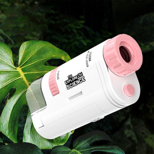 High-Resolution Handheld Microscope for Kids