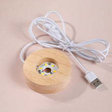 6cm 3D Crystal Ball LED Light