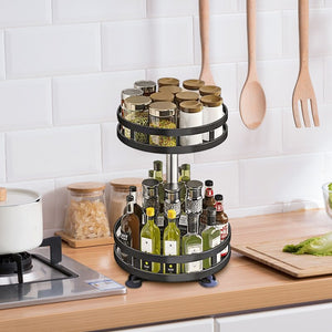 Rotatable Steel Kitchen Organizer