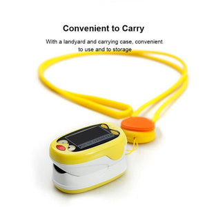 Rechargeable Pediatric Fingertip Oxygen Monitor