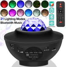 USB LED Projector Light Bluetooth Projector