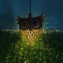 LED Owl Garden Decoration Solar Powered Light