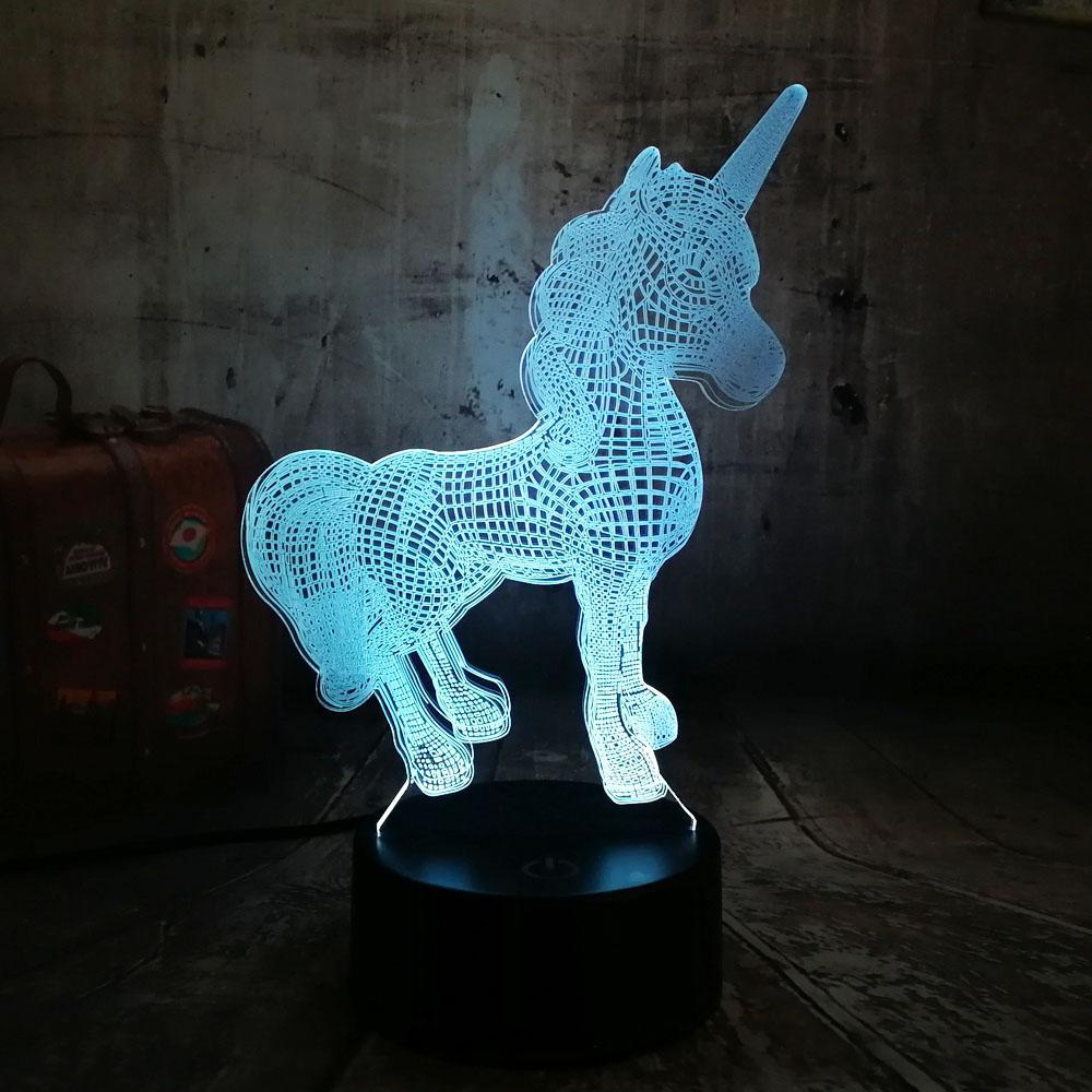 3D Colour-Changing Lamp - 5 Designs - Groupy Buy