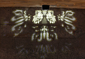 Decorative Solar Fence Wall Light