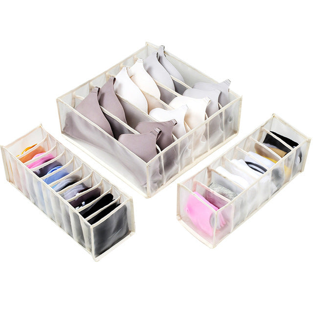Separated Underwear Bra Mesh Organizer