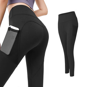 Jogging Tights Female Fitness Pants with Pocket