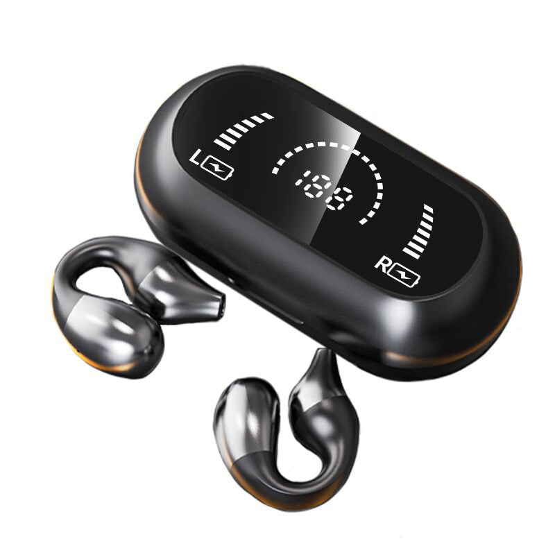 TWS Bone Conduction Earclip Touch Control Earphones