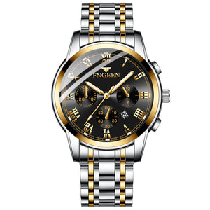 FNGEEN Brand Luxury Luminous Quartz Wrist Watches