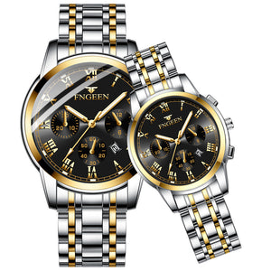 FNGEEN Brand Luxury Luminous Quartz Wrist Watches