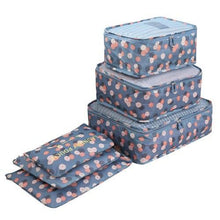 Six-Piece Set of Travel Organiser Storage Bags - Four Designs Available - Groupy Buy