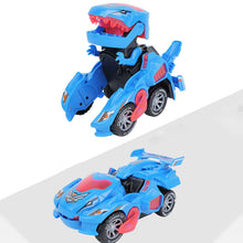 Automatic Deformation Dino Race Toy Car