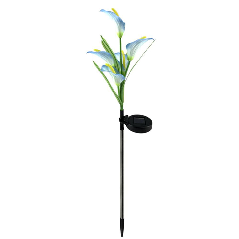 Solar Powered Calla Lily Flower Lights