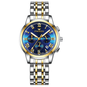 FNGEEN Brand Luxury Luminous Quartz Wrist Watches