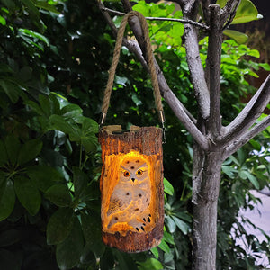 Garden Decorative Owl Light