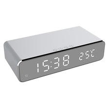 Wireless Charger LED Digital Display Desk Alarm Clock with Temperature - Groupy Buy