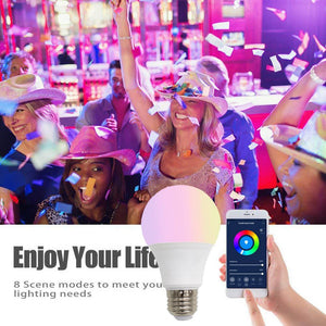 Smart WiFi LED Bulb Cloud Smart APP Control Support AlexaGoogle - Groupy Buy
