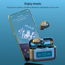 2020 New Bluetooth Earphone 8D Stereo Bass Headset with LCD Screen