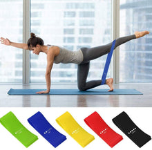 Fitness Resistance Bands Yoga Stretch Pull Up Assist Rubber Exercise Training 5pc - Groupy Buy