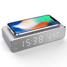 Wireless Charger LED Digital Display Desk Alarm Clock with Temperature - Groupy Buy
