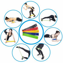 Fitness Resistance Bands Yoga Stretch Pull Up Assist Rubber Exercise Training 5pc - Groupy Buy
