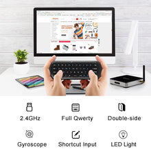 W1 2.4G Air Mouse Wireless Keyboard USB Receiver for Smart Tv Android Tv Box - Groupy Buy