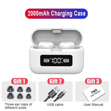 2020 New Bluetooth Earphone 8D Stereo Bass Headset with LCD Screen